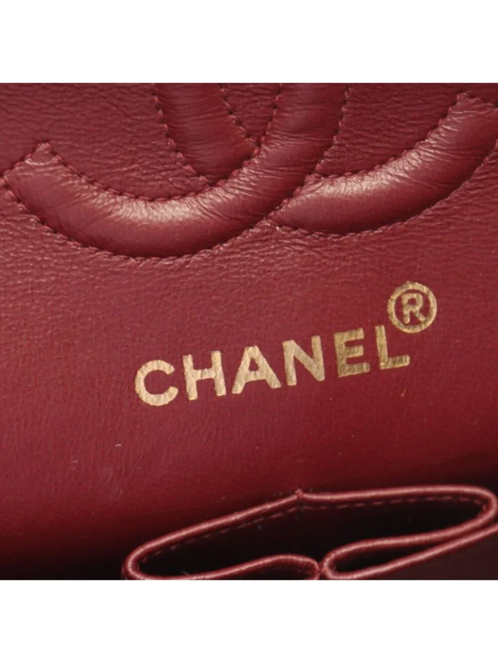 Chanel Shoulder Bag Quilted Double Flap Black Lambskin Chain